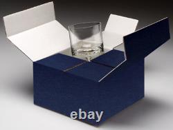 100% Authentic Goldman Sachs Double Old Fashioned Glasses 13.5 oz. (Set of 4)
