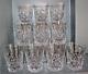 10 vintage Lenox Cut Crystal CAPELLA Galaxy Barware Double Old-Fashioned Glasses