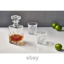 11 oz Double Old Fashioned Glasses Set of 4 Clear for Cocktails and Drinks