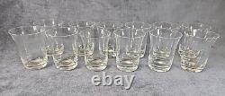 12 Classic Clear by Vietri Puccinelli Double Old Fashioned Glasses Poland u-12G