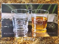 2024 Special Edition Masters Double Old Fashioned Glasses (set of 2) New in Box