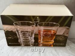 2025 Special Edition Masters Double Old Fashioned Glasses (set of 2) New in Box