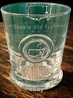 2025 Special Edition Masters Double Old Fashioned Glasses (set of 2) New in Box