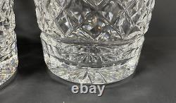 2Waterford Lismore Crystal Double Old Fashioned Round Bottom Whiskey Glasses