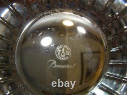 2 Baccarat Crystal Harmonie Pattern Double Old Fashioned Whisky Glasses 4 1/8