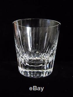 2 Baccarat Double Old Fashioned Glasses Excellent Condition