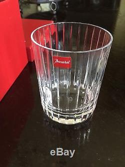 2 Baccarat HARMONIE Double Old Fashioned Tumbler Glasses