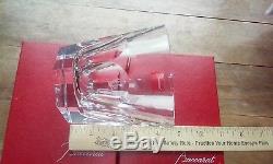 2 Baccarat Harcourt double old fashioned 16 oz crystal glasses mint in box