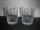 2 Baccarat Harmonie 4 1/8 Double Old Fashioned Tumblers Mint