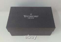 2 Lot Waterford Crystal Lismore Amethyst Double Old Fashioned Glasses New in Box