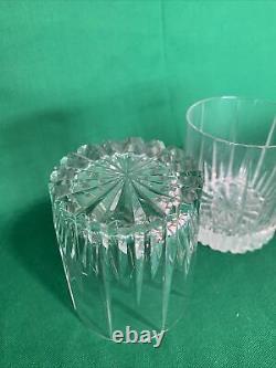 2 Mikasa Arctic Lights Modern Double Old Fashioned Glasses AK