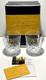 2 New Waterford Crystal Happy Birthday Double Old Fashioned Tumbler Glasses
