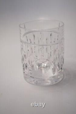 2/Pair Ralph Lauren Aston Double Old Fashioned Rocks Crystal Whiskey Glass RLL