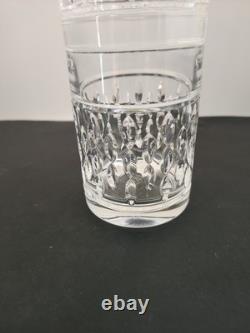 2 Ralph Lauren Aston Double Old Fashioned Rocks Crystal Whiskey Glass Signed RLL