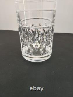 2 Ralph Lauren Aston Double Old Fashioned Rocks Crystal Whiskey Glass Signed RLL