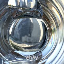 2 Rogaska Gallia Restoration Hardware Crystal Glass Double Old Fashioned 4 1/4