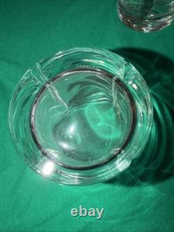 2 TIFFANY & CO. Crystal SWAG Double Old Fashioned Glasses- Used