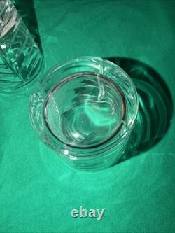 2 TIFFANY & CO. Crystal SWAG Double Old Fashioned Glasses- Used