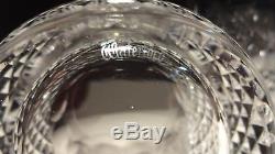 2 Vintage Waterford Crystal Colleen Double Old Fashioned Tumbler Glasses 4 3/8