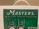 2 Vtg Mint Box Augusta National Masters Golf Double Old Fashioned Bar Glasses
