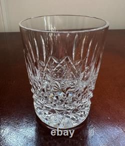 2 WATERFORD CRYSTAL Ballybay Double Old-Fashioned 12 oz. Flat Tumblers IRELAND