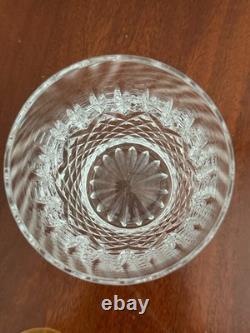 2 WATERFORD CRYSTAL Ballybay Double Old-Fashioned 12 oz. Flat Tumblers IRELAND