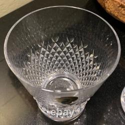 2 Waterford Crystal Alana Essence 4 Double Old Fashioned Glasses withTags & Box