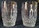 2 Waterford Crystal COLLEEN Double Old-Fashioned Whiskey Glasses 4 1/4 Tumblers