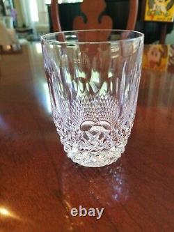 2 Waterford Crystal Colleen 4 3/8 Double Old Fashioned (10 Oz)Tumblers Pristine