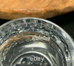 2 Waterford Crystal Colleen 4 3/8 Double Old Fashioned Tumblers Ireland XLNT