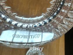 2 Waterford Crystal Diamond Double Old Fashion rock whiskey glasses 10ozs