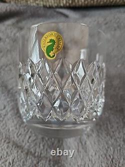 2 Waterford Crystal Dorrance Double Old Fashioned Glass DOF