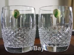 2 Waterford Crystal GLENMEDE Double Old Fashioned DOF, New in Box, PAIR