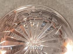 2 Waterford Crystal HTF Spirit of America Flags Double Old Fashioned Glasses EX