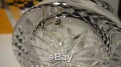 2 Waterford Crystal Happy Birthday Double Old Fashioned Tumbler Glasses 4 3/8