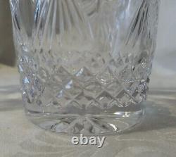 2 Waterford Crystal Millennium Series PEACE Double Old Fashioned Whiskey Glasses