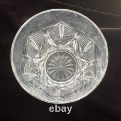 2 Waterford Crystal Millennium Whiskey Double Old Fashioned Happiness Glasses