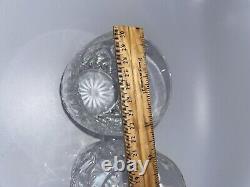 2 Waterford Crystal Rare MONAGHAN Double Old Fashioned Rocks Glasses