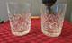 2 Waterford Lismore Double Old Fashion Rocks Whiskey Glasses 14oz Free Shipping