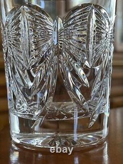 2 Waterford Millennium Happiness Series Double Old Fashioned Drinking Glass