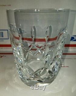 2x Waterford Crystal KILDARE Double Old Fashioned Tumbler Glasses 4.5, 4 1/2