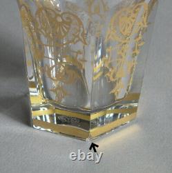 3 Baccarat Harcourt Empire Double Old Fashioned Tumblers