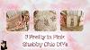 3 Pretty In Pink Shabby Chic Diys Craftyourstashcollab Shabbychic Homedecor Doityourself Diy