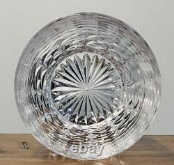 3 Rare Vintage Webb Crystal double old fashioned whiskey Glasses DISCONTINUED