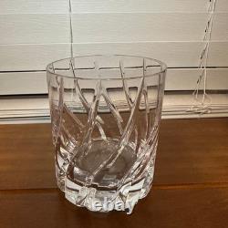 3 Used Mikasa Crystal Olympus Double Old Fashioned DOF Rocks Glasses