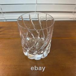 3 Used Mikasa Crystal Olympus Double Old Fashioned DOF Rocks Glasses