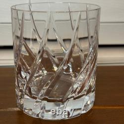 3 Used Mikasa Crystal Olympus Double Old Fashioned DOF Rocks Glasses