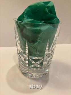 3 WATERFORD Crystal Double Old Fashioned Glasses Ballyshannon Kylemore Lismore