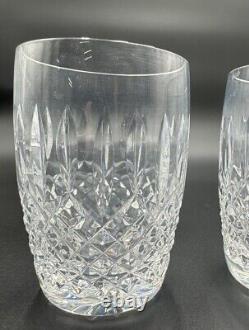 3 Waterford Ballybay 4 3/8 Double Old Fashioned Glass Tumbler