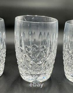 3 Waterford Ballybay 4 3/8 Double Old Fashioned Glass Tumbler